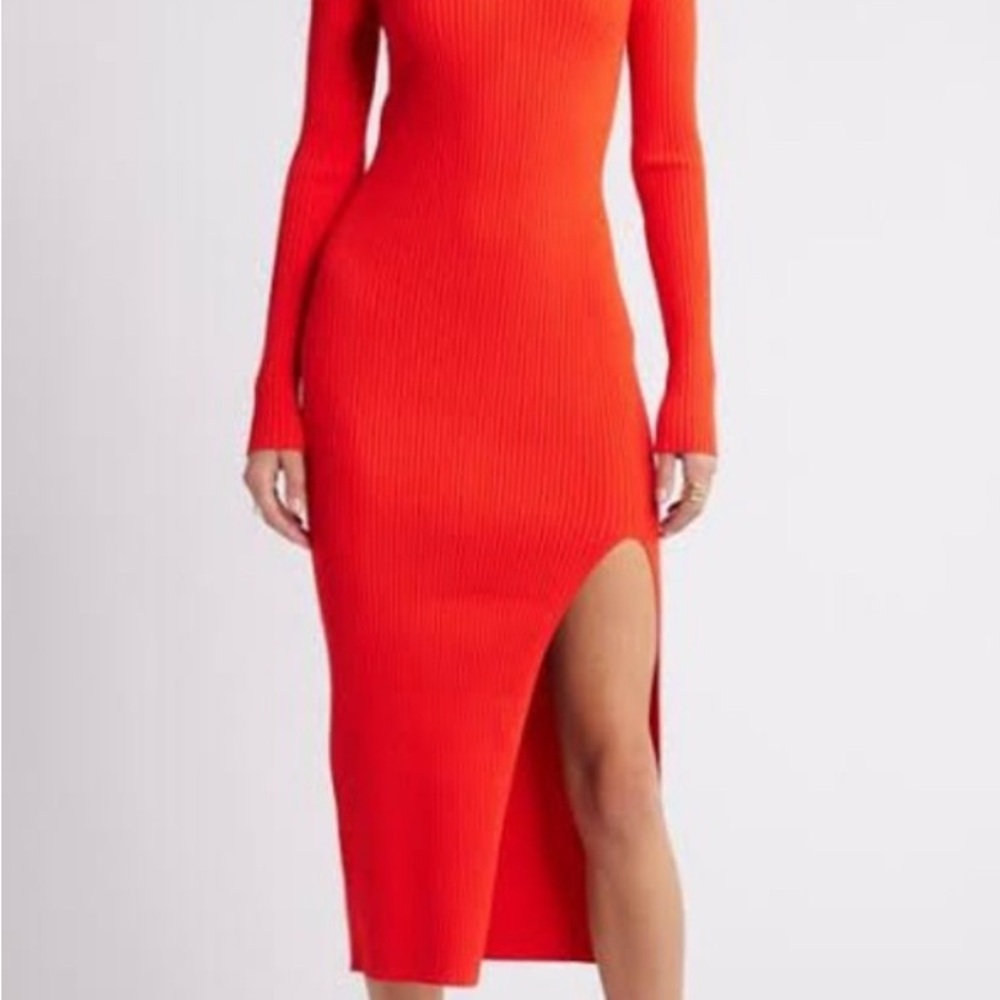 NWOT - Nordstorm Scarlet Long Sleeve Dress